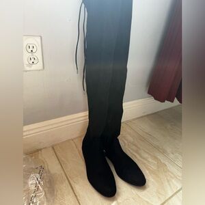 Women's Black Over-the-Knee Boots